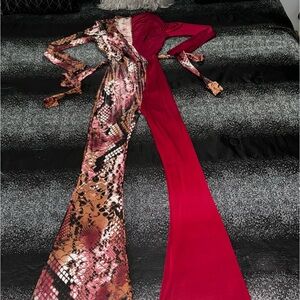 Fashion Nova Wide Leg Jumpsuit